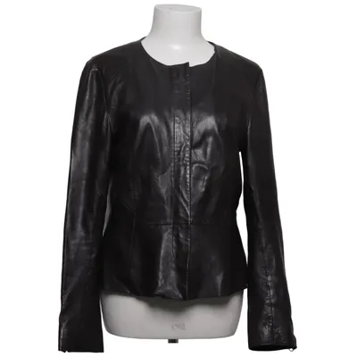 Veste en cuir (Noir) de Max & Co. Élasthane, Cuir, Polyester