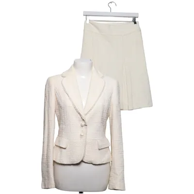 Skirt suit (Beige) from Zara Basic Cotton, Viscose