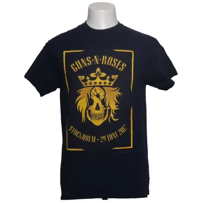 T-shirt (Blauw) van Guns n' Roses Katoen