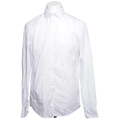 Shirt (Wit) van H&M Man Katoen, Polyester