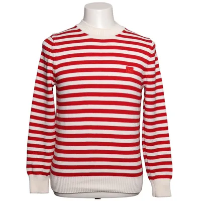 Pull-over (Rouge, Blanc) de Acne Studios Laine