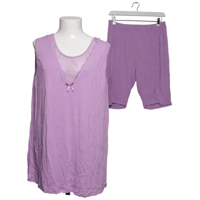 Pyjama (Lila) van Ulla Popken Elastaan, Viscose