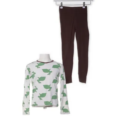 Pyjamas (Vit, Brun, Grön) från Me&i Bomull