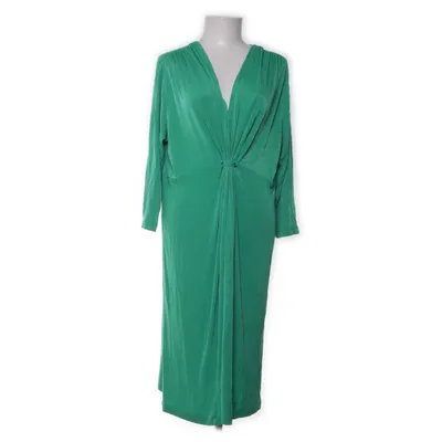 Dress (Green) from Slinky Brand Acetate, Elastane