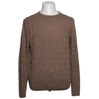 Trui (Beige) van Morris Merinowol