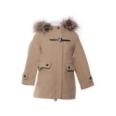 Duffle jas (Beige) van Zara Kids Acetaat, Polyester