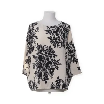 Blus (Beige, Svart) från By Malene Birger