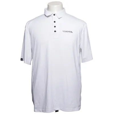 Polo (Blanc) de Canyon Élasthane, Polyamide