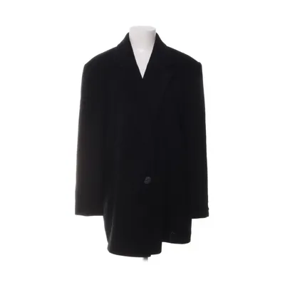 Manteau (Noir) de Avance Creation Nylon, Laine