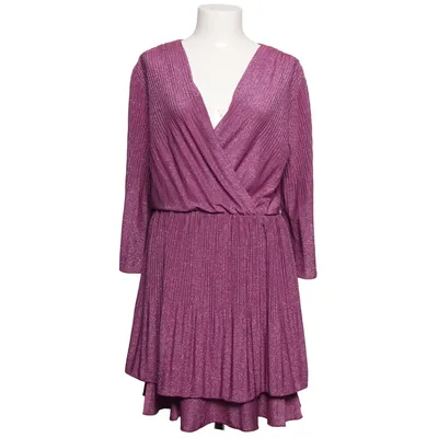 Robe portefeuille (Violet) de BSB Collection Élasthane, Polyamide, Polyester