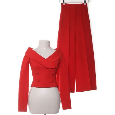 Costume (Rouge) de Dorothee Schumacher Viscose, Polyamide, Élasthane, Polyester
