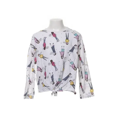 Långärmad t-shirt (Vit, Flerfärgad) från Zara Girls