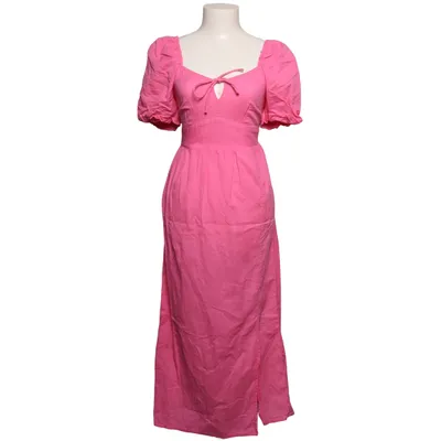 Maxi dress (Pink) from River Island Cotton, Linen