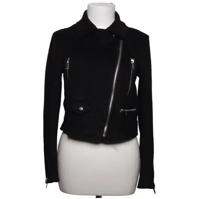 Biker jacket (Black) from Zara Basic Outerwear Elastane, Polyester