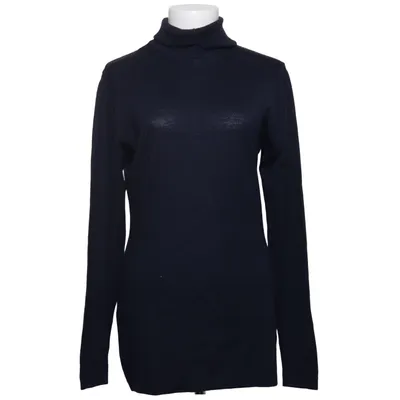 Pul à col roulé (Bleu) de Crisca Laine