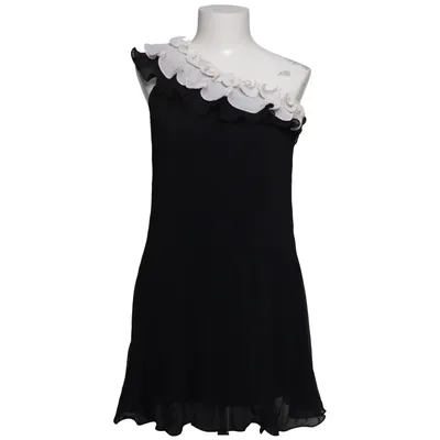 Jurk (Zwart, Wit) van Oneness Polyester