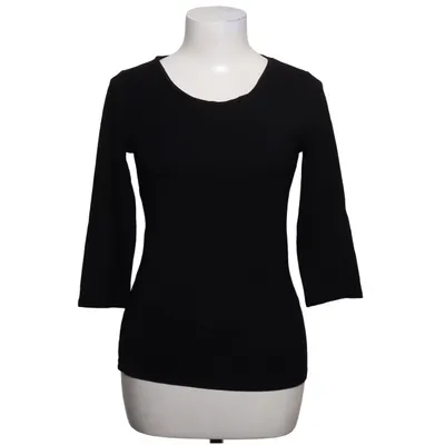 T-shirt à manches longues (Noir) de Lindex Élasthane, Viscose
