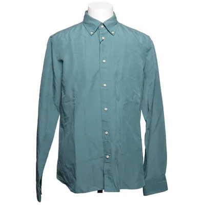 Buttondown-skjorta (TAILORED FIT) från Bläck Bomull, Linne, Lyocell