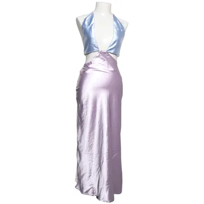 Maxi jurk (Lila) van Love Triangle Polyester