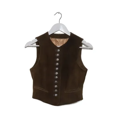 Lædervest (Brun) fra Meindl Acetat, Læder, Viscose