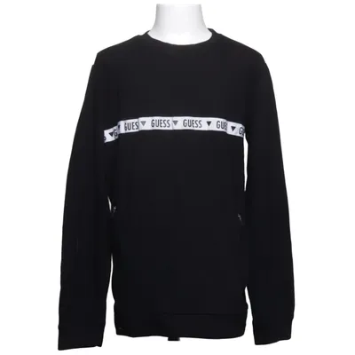Sweatshirt (Schwarz, Weiß) von Guess Kids Elasthan, Polyamid, Viskose