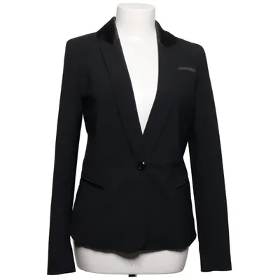 Smokingkavaj (Svart) från Laura Clement Polyester, Ull