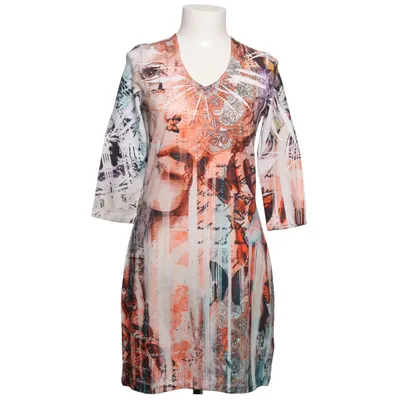 Dress (Orange, Multicolored) from Biba Elastane, Polyester