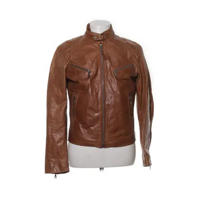 Leren jack (Bruin) van Rock'n Blue Polyester