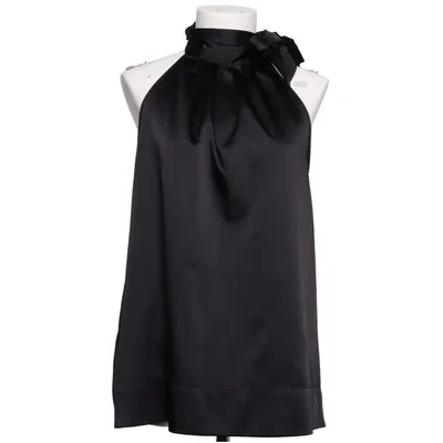Top (Zwart) van Mango Collection Elastaan, Polyester