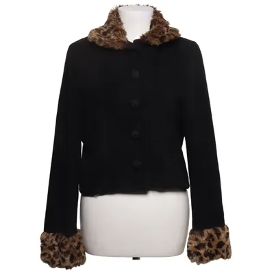 Jacket (Black) from Collectif London Acrylic, Elastane, Polyamide, Polyester