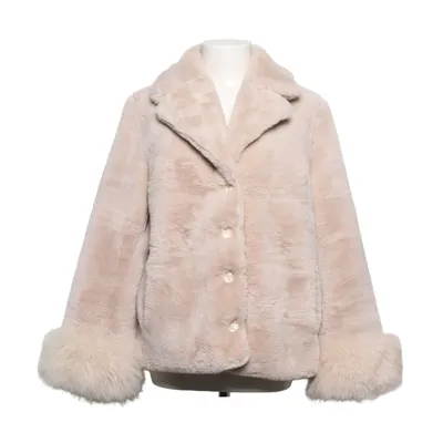 Pälsjacka (Beige) från B. Copenhagen Rävpäls, Polyester
