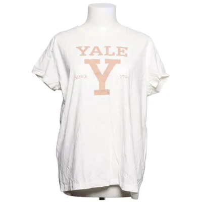 T-shirt (Wit) van Yale Katoen