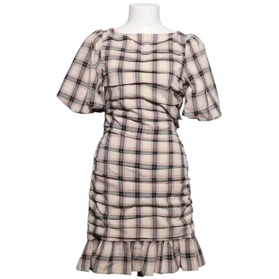 Klänning (Beige, Flerfärgad) från NA-KD Elastan, Polyester, Viskos