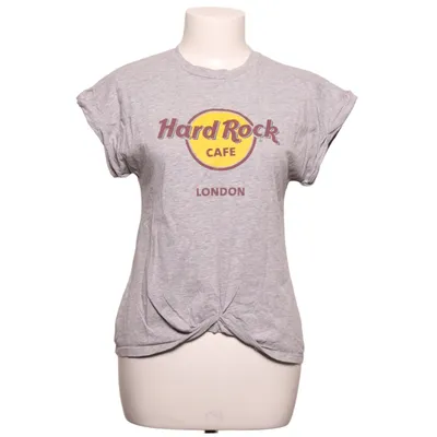 Top (Grijs) van Hard Rock Katoen, Polyester
