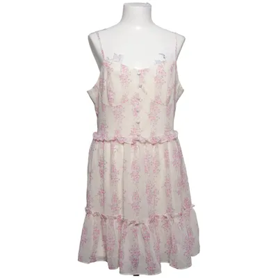 Dress (White, Pink, Multicolored) from Trendyol Polyester
