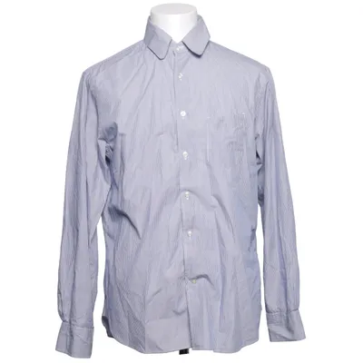Shirt (Blue, White) from Officine Générale Cotton