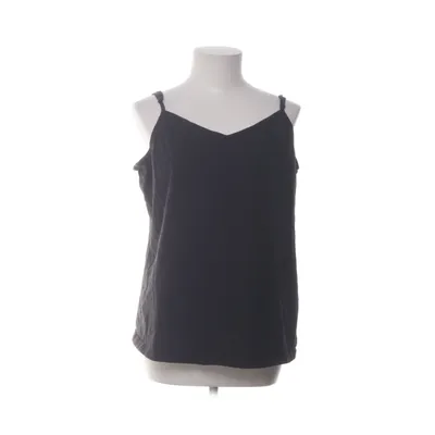 Tanktop  (Sort) fra Zizzi Bomuld