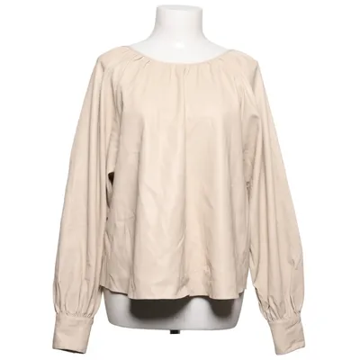 Bluse (Beige) fra Lindex Polyurethan