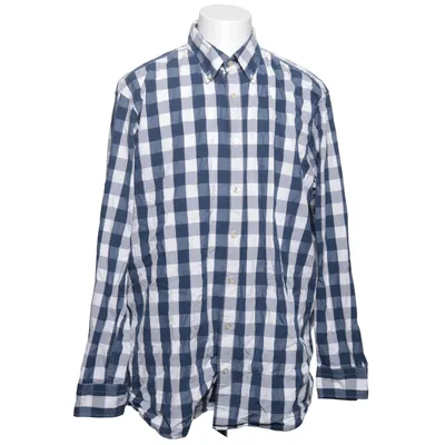 Buttondown-skjorta (Blå, Vit) från Paul Rosen Bomull