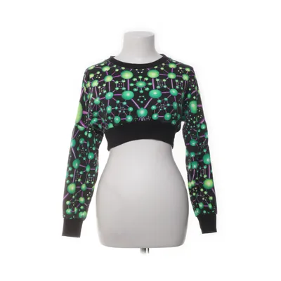 Sweatshirt (Black, Green, Multicolored) from Space Tribe