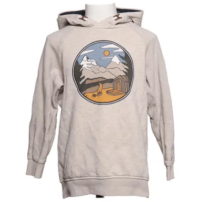 Capuchon sweater (Beige) van Topolino Katoen, Polyester, Viscose