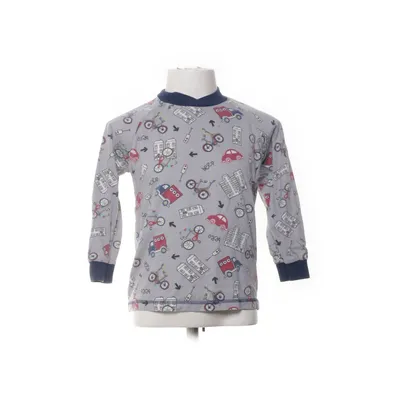 Lange mouwen shirt (Grijs, Blauw, Meerkleurig) van S&S Katoen