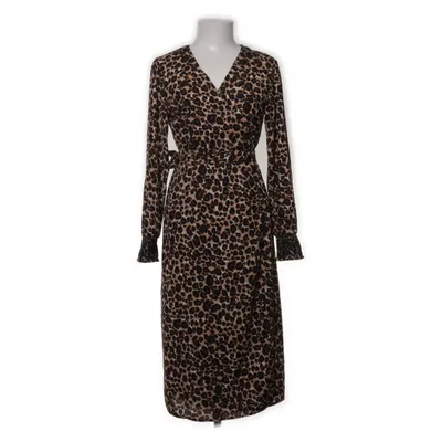 Omlottklänning (Brun, Svart, Beige) från Pigalle Polyester