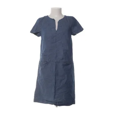 Denim jurk (Blauw) van Ottod'Ame Linnen, Katoen
