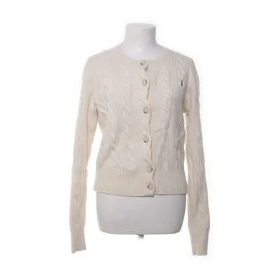 Cardigan (Hvid) fra Polo Ralph Lauren Kashmir, Uld