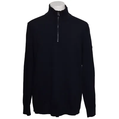 Pull-over (Bleu) de Bogner Coton, Polyamide, Laine
