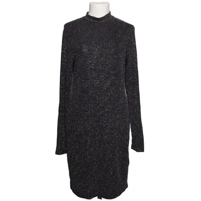 Jurk (Zwart, Zilver) van H&M Polyamide, Elastaan