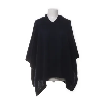 Poncho (Blå) från Maison Cashmere Kashmir