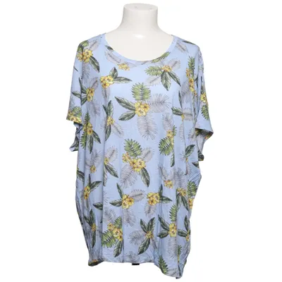 Top (Blauw, Groen, Geel) van H&M+ Linnen, Polyester, Viscose