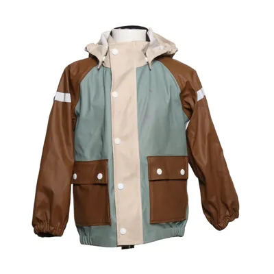 Rain jacket (Green, Brown, Beige) from Everest Polyester, Polyurethane